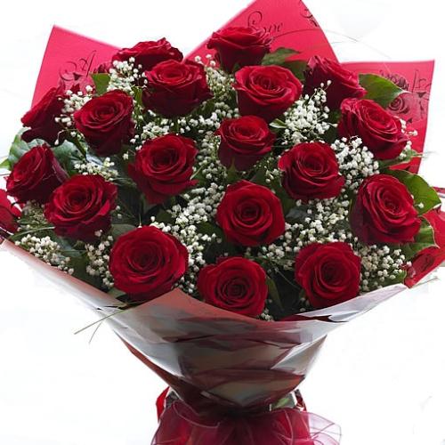 18 Red Roses